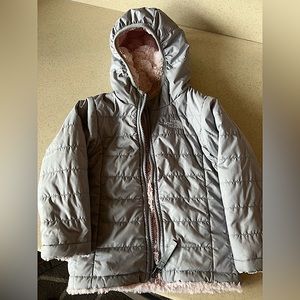 The North Face authentic Toddler Girls 3T reversible winter coat